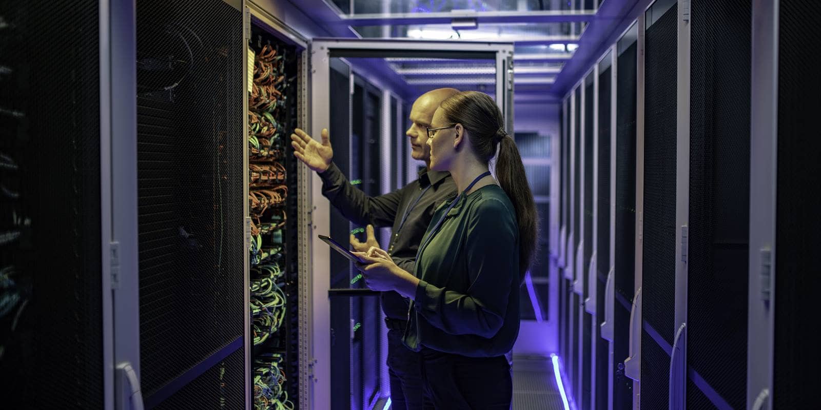 Structured passive networking installation